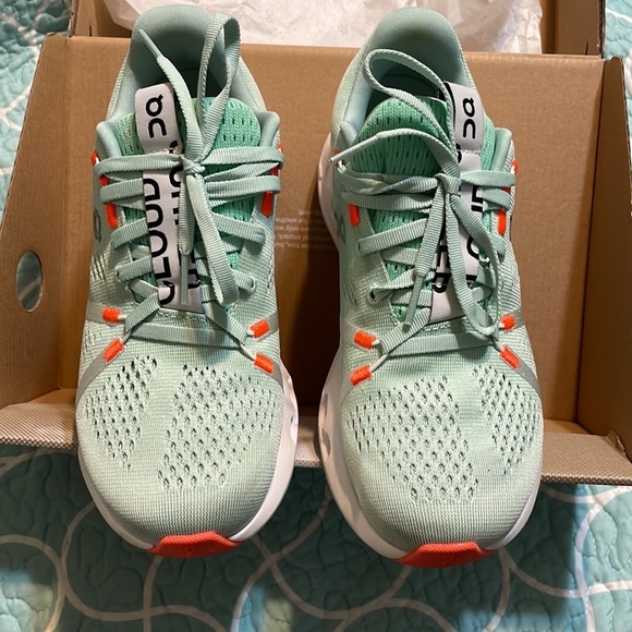 ON Running Cloudsurfer Women's 6.5 Creek White - Picture 7 of 9